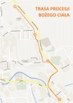 TRASA PROCESJI BOŻEGO CIAŁA